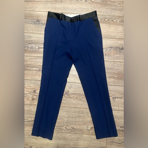 Celine fancy luxury silk / wool blend pants size 36 or us 4 / small - Picture 4 of 4